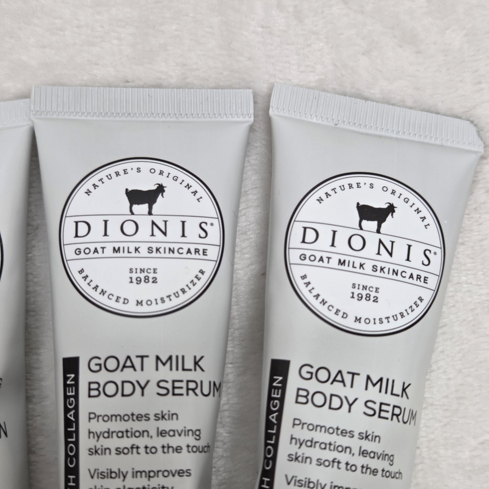 ​Dionis Goat Milk Skincare Mini Set Of 4- Lotion & Serum (Retinol/Collagen) New - Picture 4 of 8